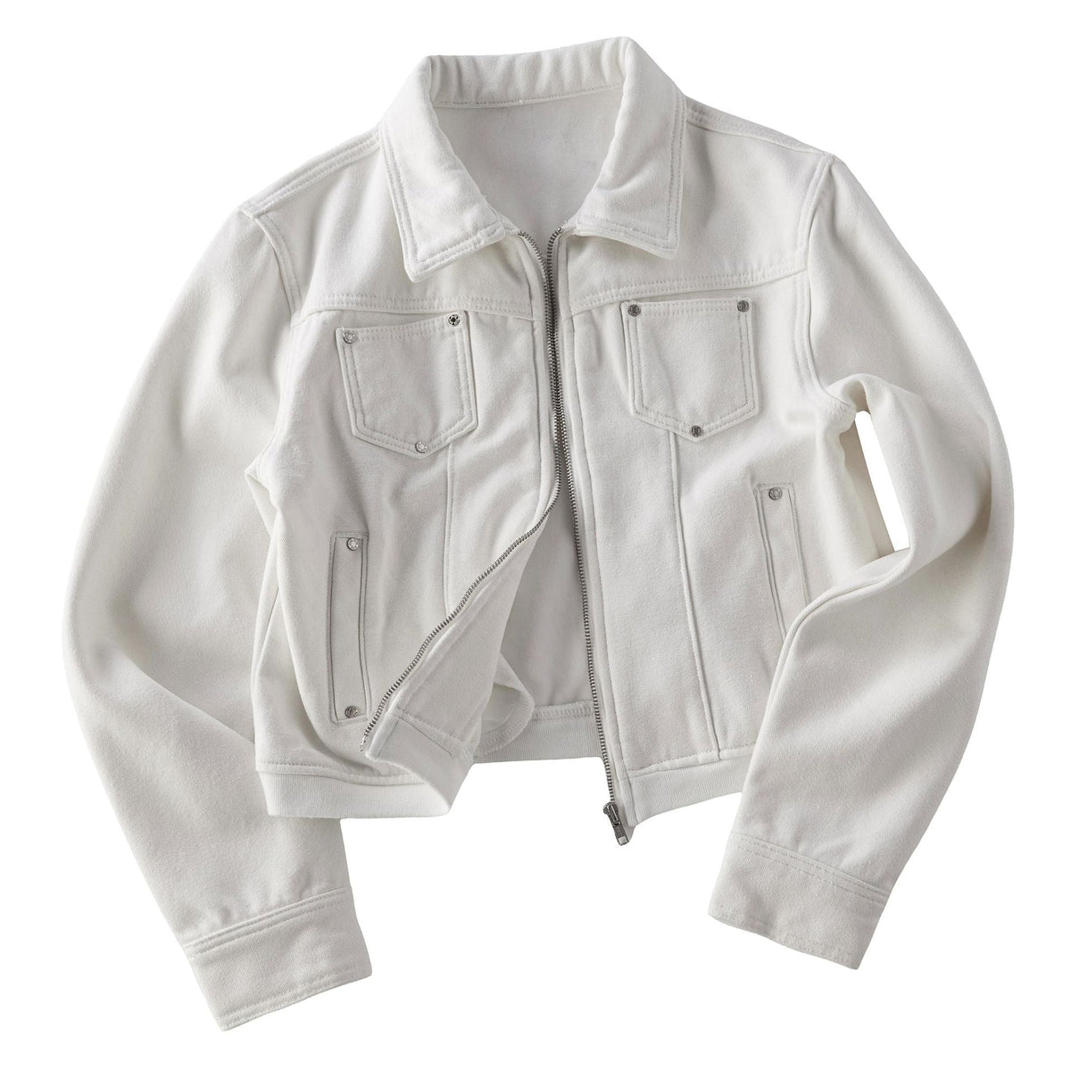 Emilia | Womens Cropped Vintage Denim Jacket