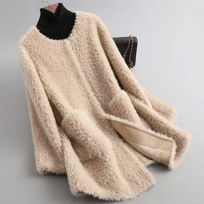 Emma | Womens Faux Fur Coat Longline Warm Winter Jacket