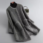 Emma | Womens Faux Fur Coat Longline Warm Winter Jacket