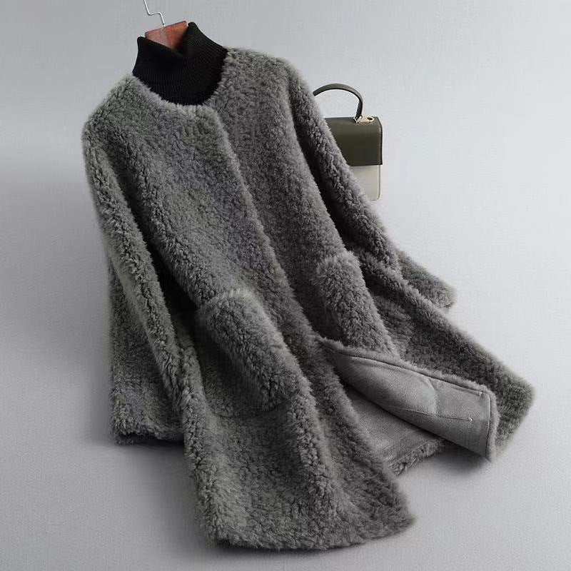 Emma | Womens Faux Fur Coat Longline Warm Winter Jacket