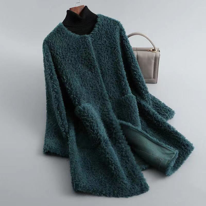 Emma | Womens Faux Fur Coat Longline Warm Winter Jacket