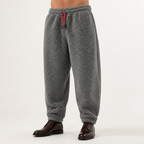 Eric | Mens Thick Warm Winter Casual Sports Work Pants, Grey