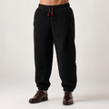 Eric | Mens Thick Warm Winter Casual Sports Work Pants, Black