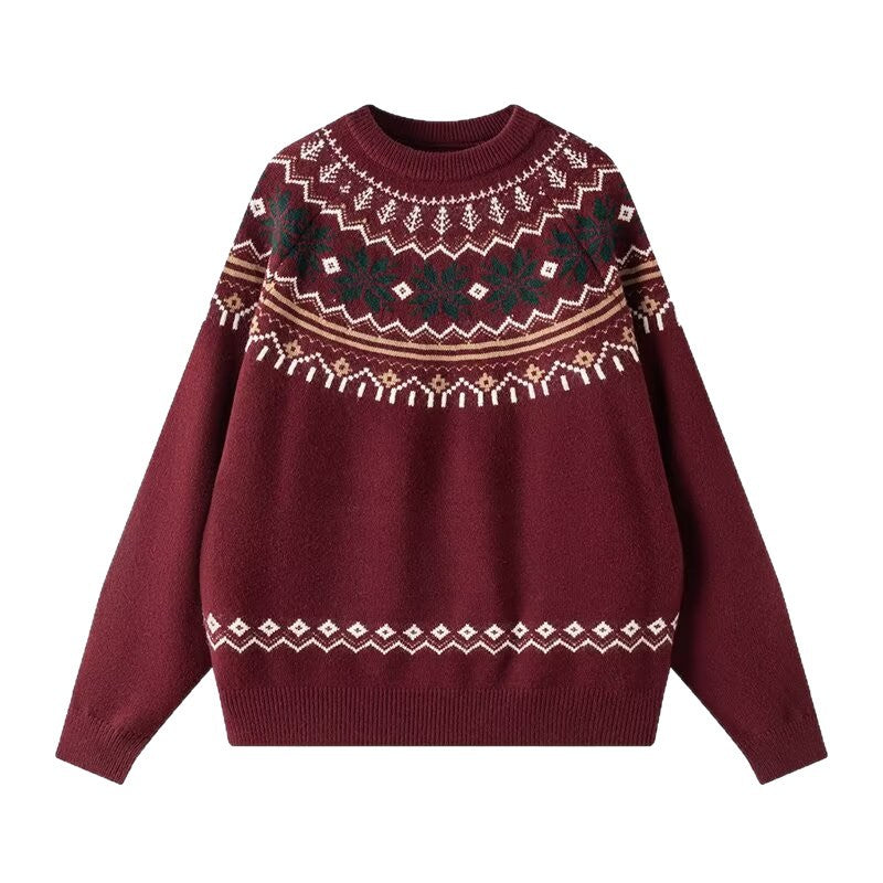 Ernest | Mens Round Neck Knit Winter Pullover Sweater