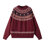 Ernest | Mens Round Neck Knit Winter Pullover Sweater