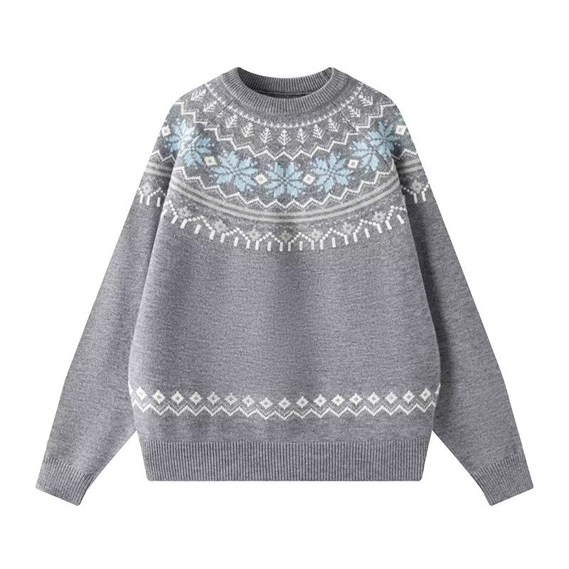 Ernest | Mens Round Neck Knit Winter Pullover Sweater