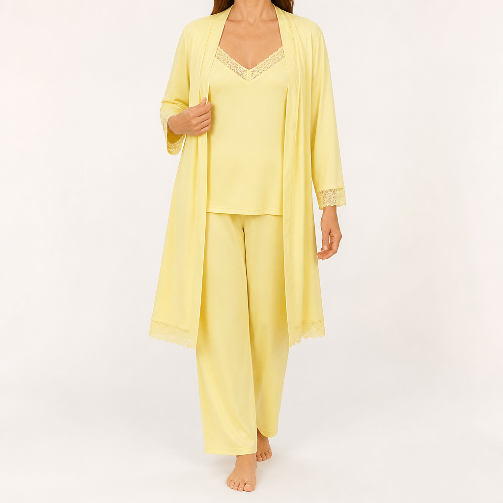 Eugenia | Womens Cotton Heart Print Loungewear Pajama Set, Cream