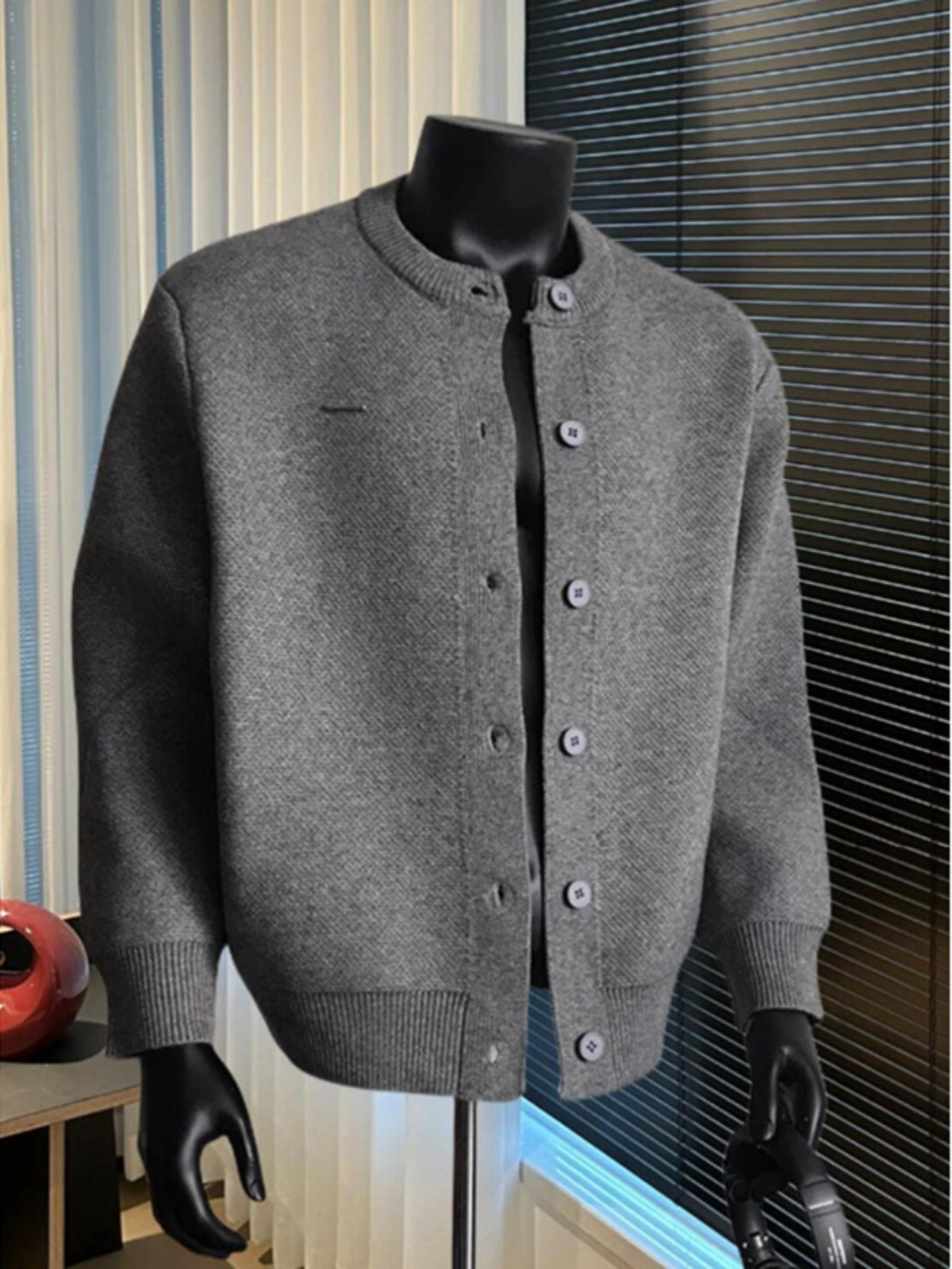 Evan | Mens Bomber Jacket Casual Loose Baseball Collar Coat