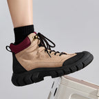 Eve | Womens Chunky Platform Lace Up Combat Ankle Boots