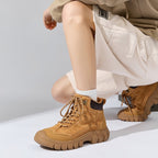 Eve | Womens Chunky Platform Lace Up Combat Ankle Boots