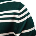 Everett | Mens Striped Polo Knit Sweater