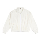 Ezra | Mens Striped Zip Track Lightweight Sports Jacket - White