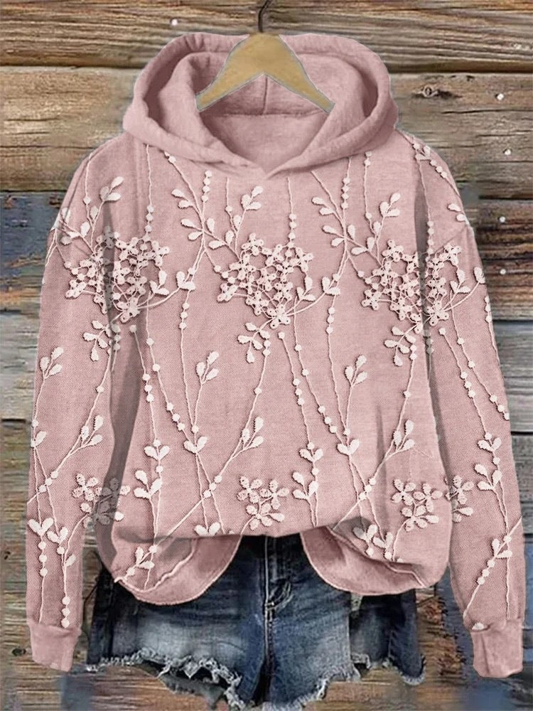 Flora | Womens Graphic Hoodie 3D Printed Casual Pullover Sweatshirt