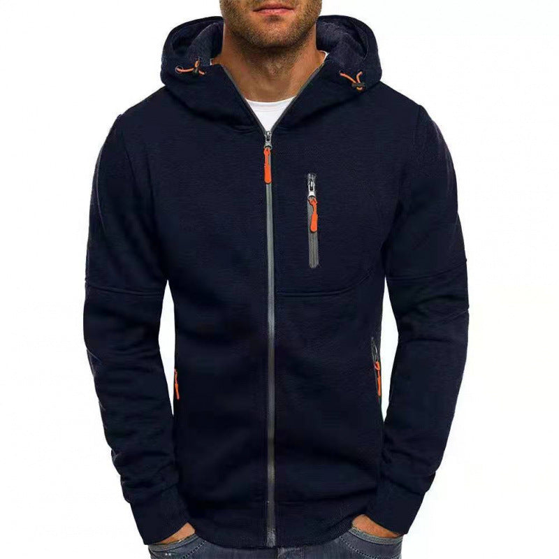 Flynn | Mens Zip Hooded Sports Jacket - 3