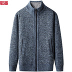 Forrest | Mens Zip Up Knitted Cardigan Sweater Casual Knitwear