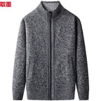 Forrest | Mens Zip Up Knitted Cardigan Sweater Casual Knitwear