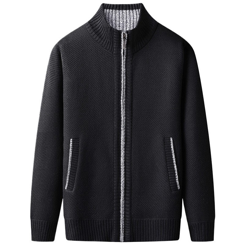 Forrest | Mens Zip Up Knitted Cardigan Sweater Casual Knitwear