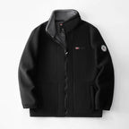 Fred | Mens Fleece Jacket Zip Up Warm Winter Casual Outdoor Outerwear