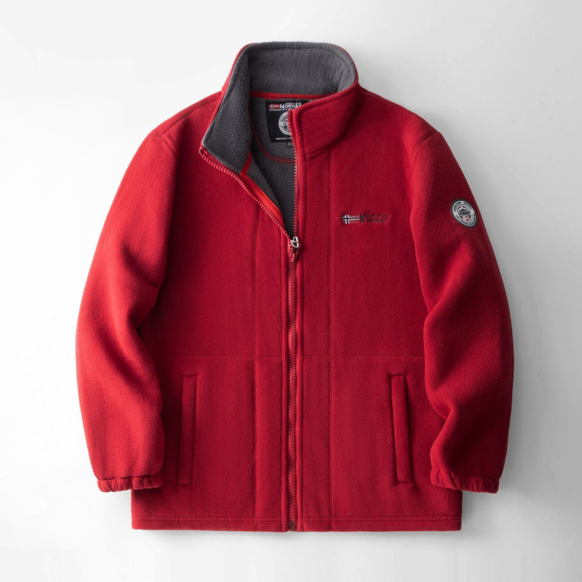 Fred | Mens Fleece Jacket Zip Up Warm Winter Casual Outdoor Outerwear