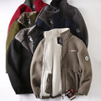 Fred | Mens Fleece Jacket Zip Up Warm Winter Casual Outdoor Outerwear