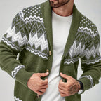 Gabriel | Mens Cardigan Solid Color Knitted Casual Sweater