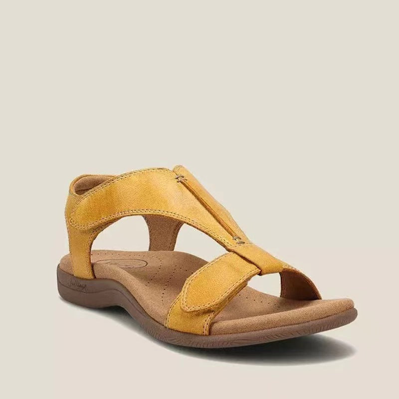 Gabriela | Womens Comfortable Flat Massage Beach Sandals