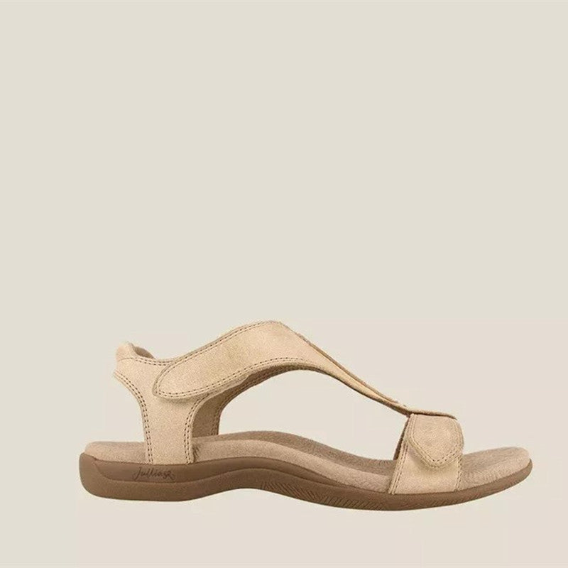 Gabriela | Womens Comfortable Flat Massage Beach Sandals