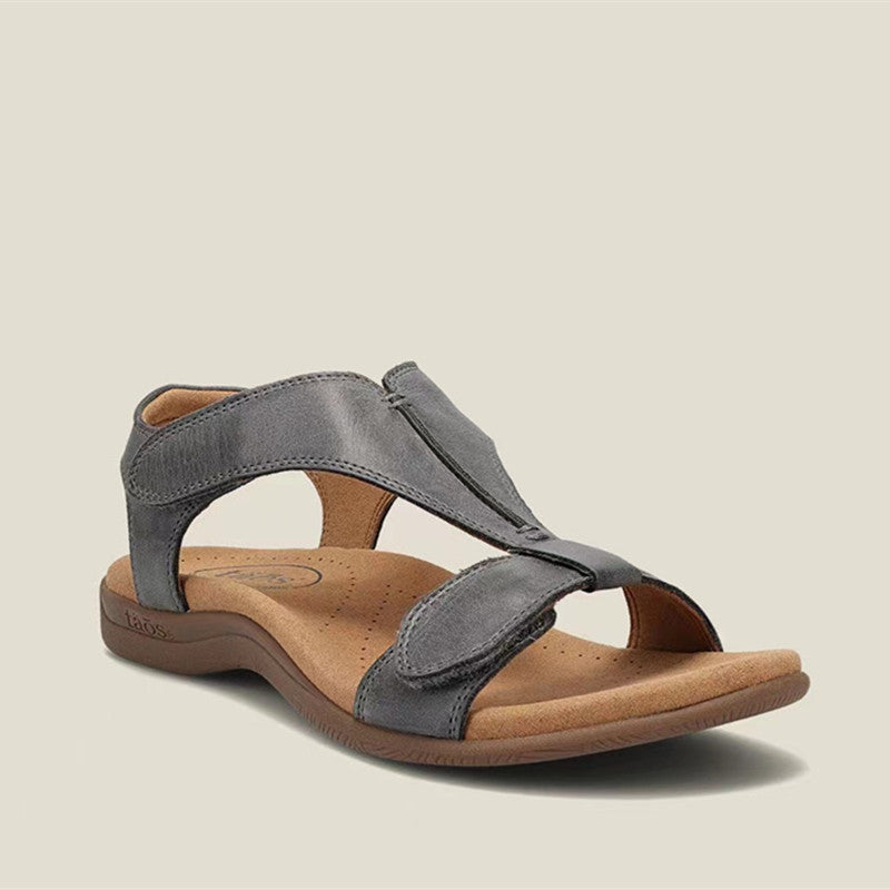 Gabriela | Womens Comfortable Flat Massage Beach Sandals