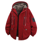 Garland | Mens Winter Fleece Lined Hooded Padded Parka Jacket