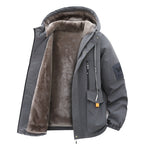 Garland | Mens Winter Fleece Lined Hooded Padded Parka Jacket
