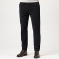 Garth | Mens Dress Slim Fit Straight Leg Business Casual Pants, Black