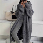 Georgia | Womens Long Cardigan Knit Loose Thick Winter Ladies Sweater