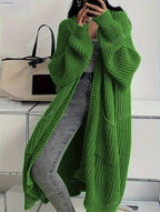 Georgia | Womens Long Cardigan Knit Loose Thick Winter Ladies Sweater