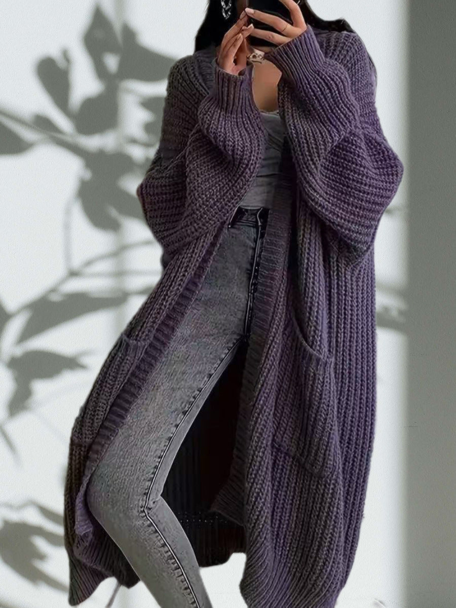 Georgia | Womens Long Cardigan Knit Loose Thick Winter Ladies Sweater