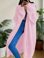 Georgia | Womens Long Cardigan Knit Loose Thick Winter Ladies Sweater