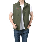 Gerald | Mens Quick Dry Lightweight Multi Pocket Outdoor Utility Work Vest