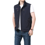 Gerald | Mens Quick Dry Lightweight Multi Pocket Outdoor Utility Work Vest
