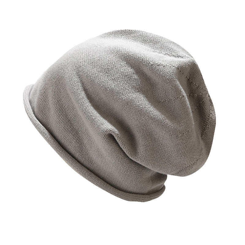 Ginette | Womens Slouchy Knit Beanie Warm Winter Retro Knitted Hat