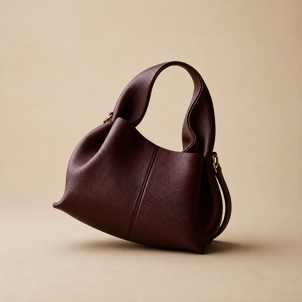 Grace | Womens Small Crossbody Purse Mini Shoulder Handbag, Wine Red