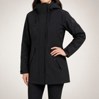 Griffin | Womens Waterproof Jacket Ski 3 In 1 Windproof Hooded Winter Coat, Black