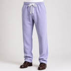 Gulliver | Mens Waffle Knit Casual Sports Versatile Trousers, Purple