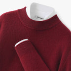 Gunnar | Mens Half Turtleneck Sweater Thick Knit Mock Neck Pullover