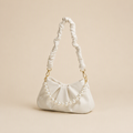 Hadleigh | Womens Pleated Cloud Shoulder Bag Underarm Purse Handbag, Design 1