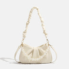 Hadleigh | Womens Pleated Cloud Shoulder Bag Underarm Purse Handbag