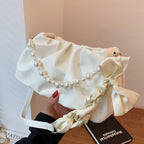 Hadleigh | Womens Pleated Cloud Shoulder Bag Underarm Purse Handbag