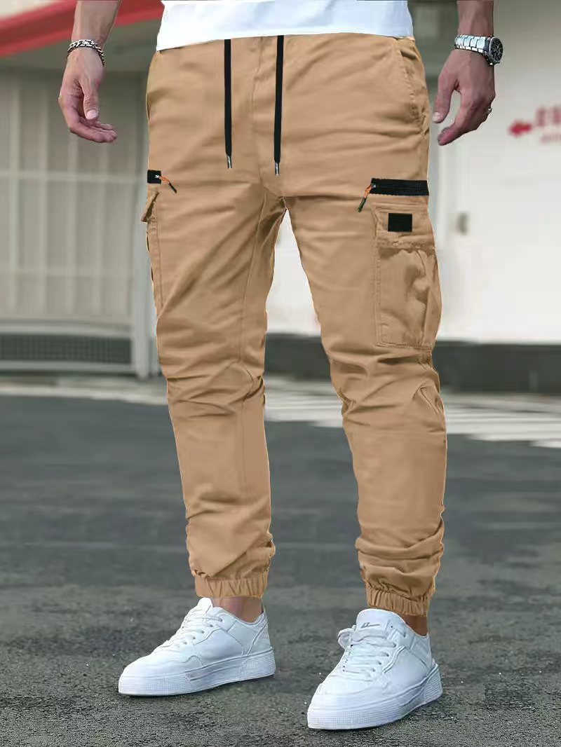 Hank | Mens Slim Fit Multi Pocket Crease Resistant Cargo Work Pants