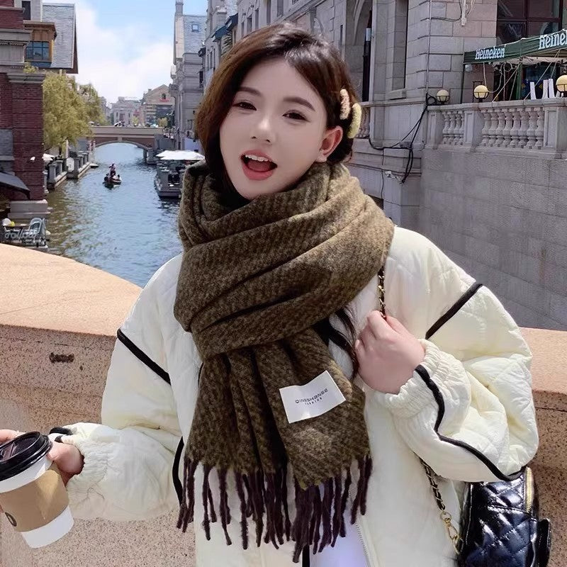 Harmony | Womens Mid Length Winter Scarf Soft Warm Gradient Shawl Wrap