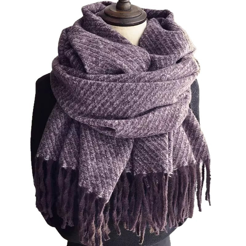 Harmony | Womens Mid Length Winter Scarf Soft Warm Gradient Shawl Wrap