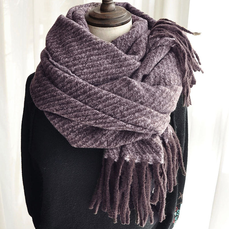 Harmony | Womens Mid Length Winter Scarf Soft Warm Gradient Shawl Wrap