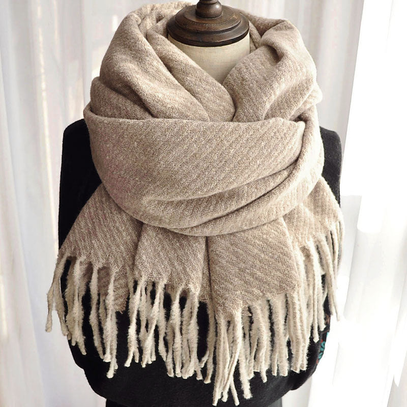 Harmony | Womens Mid Length Winter Scarf Soft Warm Gradient Shawl Wrap